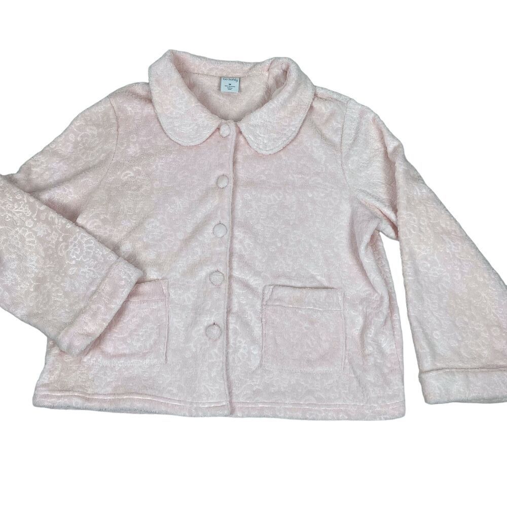Go Softly 90s Pink Bed Jacket size Medium